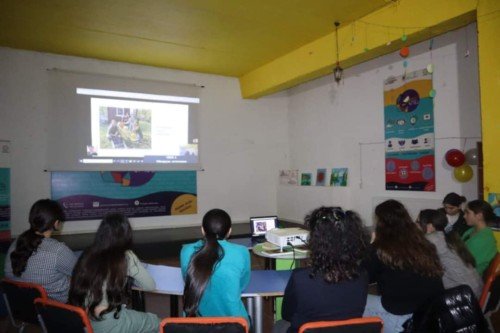 შეხვედრა გერანიის ერთ-ერთი უნივერსიტეტის სტუდენტთან