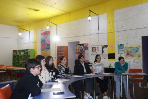 პროექტის ერთ-ერთი შეხვედრა 