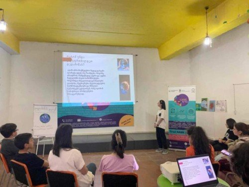 გარემოსდაცვითი პრეზენტაციების წარდგენა