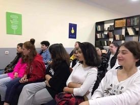 პროექტის მიმდინარეობა. აქტიური მოქალაქეობის, მოხალისეობის განხილვა